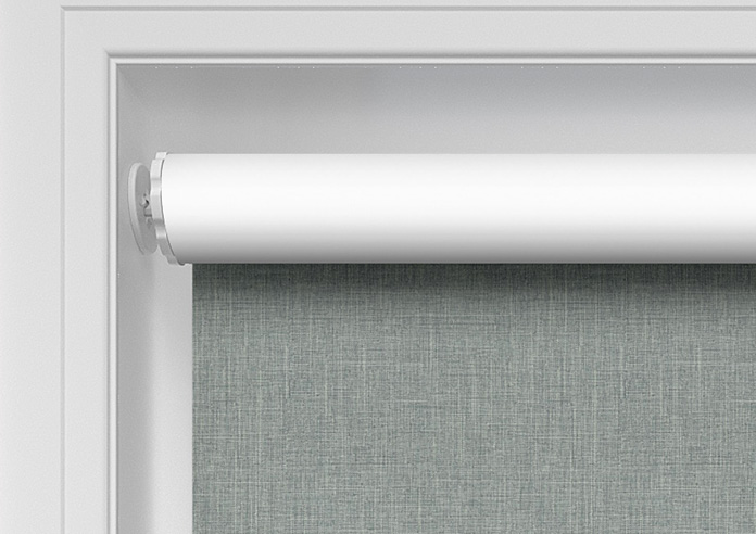 Zephyr (Blackout), Grey - Twist&Fit Roller Blind - Image 9